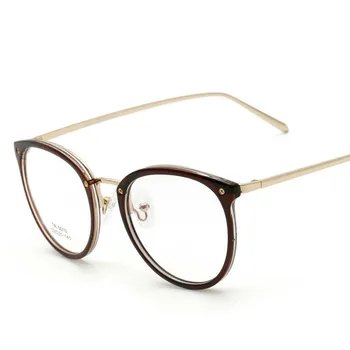 TR90 Dámské Květinové Kolo vintage Brýle Ženy Optické Rám Brýle Jasné, Předpis Brýlí Oculos De Grau Vysoce Kvalitní