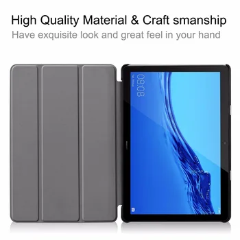 Tablet stojan kryt pro huawei mediapad T5 10 Slim pouzdro Pro Huawei MediaPad T5 AGS2-W09/L09/L03/W19 10.1