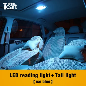 Tcart 4ks LED Auto Interiéru Světlo, auto příslušenství pro hyundai galloper b17 2012 2018
