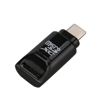 Typ C USB 3.1 Smart Card Reader OTG Funkce Podporuje TF/SD Karty, Paměťové Karty, Čtečka, Adaptér pro Micro SD, MS, M2, T-Flash