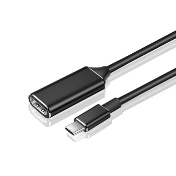 USB C Kabel HDMI 25CM 4k 30hz Usb 3.1 typu c na HDMI kabel Adaptéru HD Samec Samice Konverze Pro MacBook Xiaomi Huawei PC
