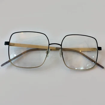 Ultralehké Kovové Brýle Rámy Pro Muže, Ženy Optické Módní Počítači Náměstí Brýle Rám