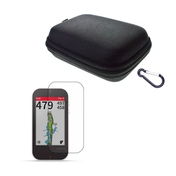 Venkovní Cestování Chránit Přenosné Pouzdro Taška + Screen Protector Shield Fólie Pro Kapesní Golfový GPS Garmin Přístup G80