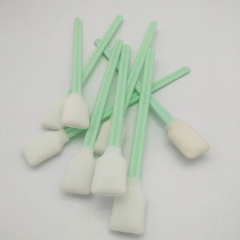 Vilaxh 100ks čistící tampony houba stick pro Roland/Epson/Mimaki/Mutoh Eco solvent tiskárna Čistící Tampon