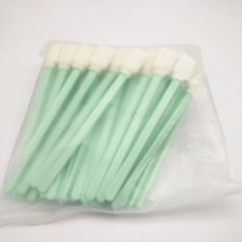 Vilaxh 100ks čistící tampony houba stick pro Roland/Epson/Mimaki/Mutoh Eco solvent tiskárna Čistící Tampon