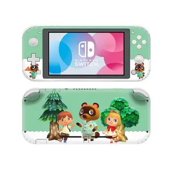 Vinyl Obrazovce Kůži Animal Crossing Chránič Samolepky pro Nintendo Lite Switch NS Konzole Nintend Spínač Lite Kůže