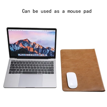 Vodotěsné Pouzdro na Notebook 11.6 13.3 15 15.4 16 inch Kůže Laptop Bag Pouzdro Kryt Pro Apple Macbook Air 11 12 13 15 Případ