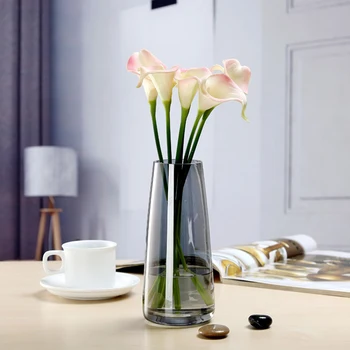 Váza Obývací Pokoj Sušené Květiny Nordic Iny Styl Sklo Transparentní Kopr, Bytové Dekorace, Doplňky, Květinové Vázy Pro Domácnosti