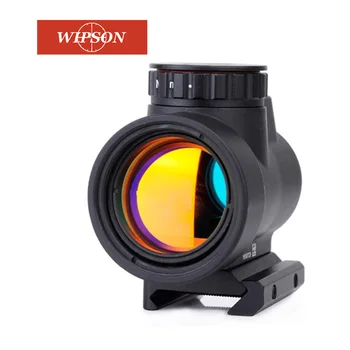 WIPSON Taktické 1X25 MRO Reflex-Styl 2.0 MOA Nastavitelná Red Dot Sight Působnosti Držák fit picatinny rail-Black