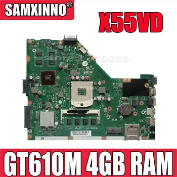 X55VD Notebooku základní deska GT610M 4GB RAM REV2.1/2.2 Pro Asus X55V X55VD Test základní deska X55VD desce test na ok