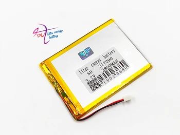 XHR-2P 2.54 317290 3.7 V 2800MAH 307090 Lithium Polymer LiPo Dobíjecí Baterie Pro Mp3 sluchátka PAD DVD, bluetooth, fotoaparát