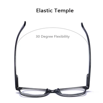 XojoX Tisk Brýle Na Čtení Muži Jasné, Ultra Lehké Presbyopickém Ženy Pruhované Dalekozrakosti Brýle