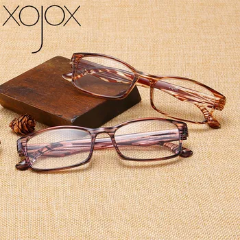 XojoX Tisk Brýle Na Čtení Muži Jasné, Ultra Lehké Presbyopickém Ženy Pruhované Dalekozrakosti Brýle