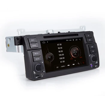 Xonrich Auto Multimediální Přehrávač 1 Din Android 9.0 Pro BMW E46 M3 318i/320/325/330/335 Rover 75 MG ZT Kupé Rádio, GPS Navigace, BT