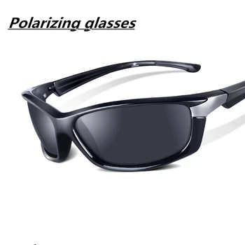 Ywjanp 2018 Nové Černé Sportovní sluneční Brýle Muži Polarizované Řidičské Sluneční brýle Venkovní cestovní brýle pro muže a ženy Oculos