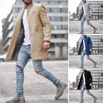 ZOGAA Značky pánské kabát 2020 Nové Příležitostné muži zimní kabát 4 barvy muži kabáty zimní pánská kabát bundy plus velikost S-3XL