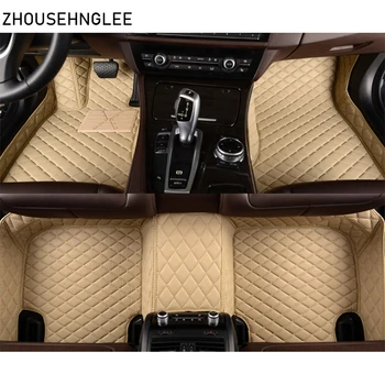 Zhoushenglee Vlastní Pro Ford Focus 2 3 2005 2006-2012 2013 - 2016 2017 2018 Auto Podlahové Rohože Zahrnuje Kožený Interiér Auto mat