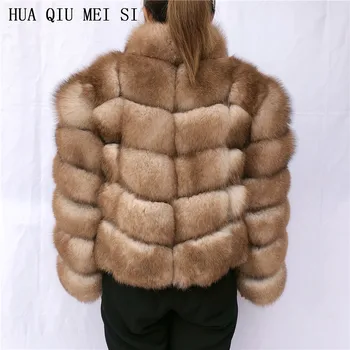 Zimní kabát ženy přírodní fox kožešiny kabát na zip promění v fox kožešiny vesta kožich přírodní kožichy z pravé kožešiny bundu kožešiny vesta