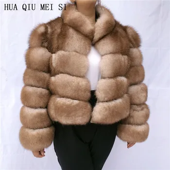 Zimní kabát ženy přírodní fox kožešiny kabát na zip promění v fox kožešiny vesta kožich přírodní kožichy z pravé kožešiny bundu kožešiny vesta