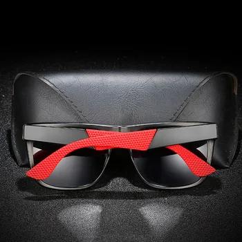 Značka Design Polarizované sluneční Brýle Muži Náměstí Povlak Řidičské Sluneční Brýle Mužské Brýle UV400 Odstíny Brýle Oculos de sol