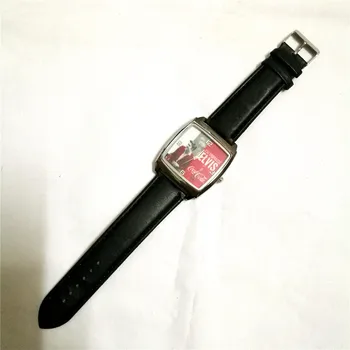 Značky módní quartz hodinky Pro muže square Classic leather kauzální muž náramkové hodinky reloj hombre Montre Homme