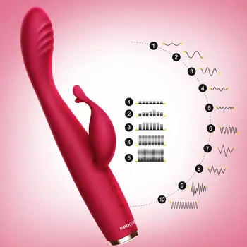 Ženské G Spot Rabbit Vibrátor, Vibrátory Orgasmus Hračky pro Dospělé Silný Masturbace Sex Hračka pro Ženy, Vagina, Klitoris, Dospělý Sex Produktu